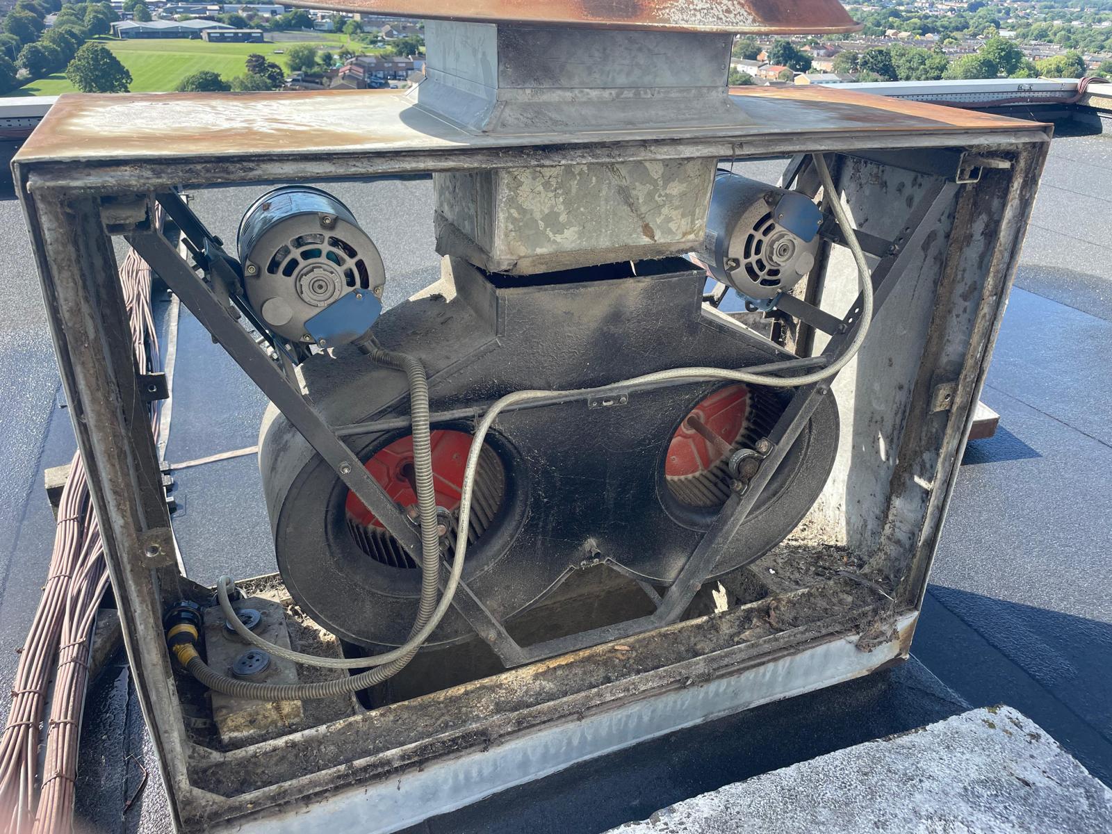 rooftop-fan-servicing